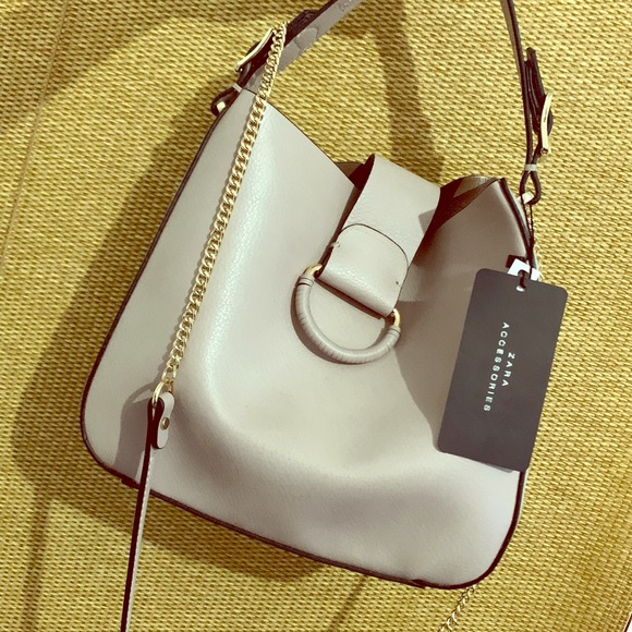 Zara Bags Zara Should Bag W Gold Chain Strap Poshmark